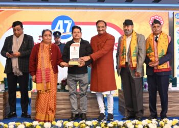 अनिल वर्मा को मिला रक्तदान महर्षि उत्तराखंड गौरव सम्मान