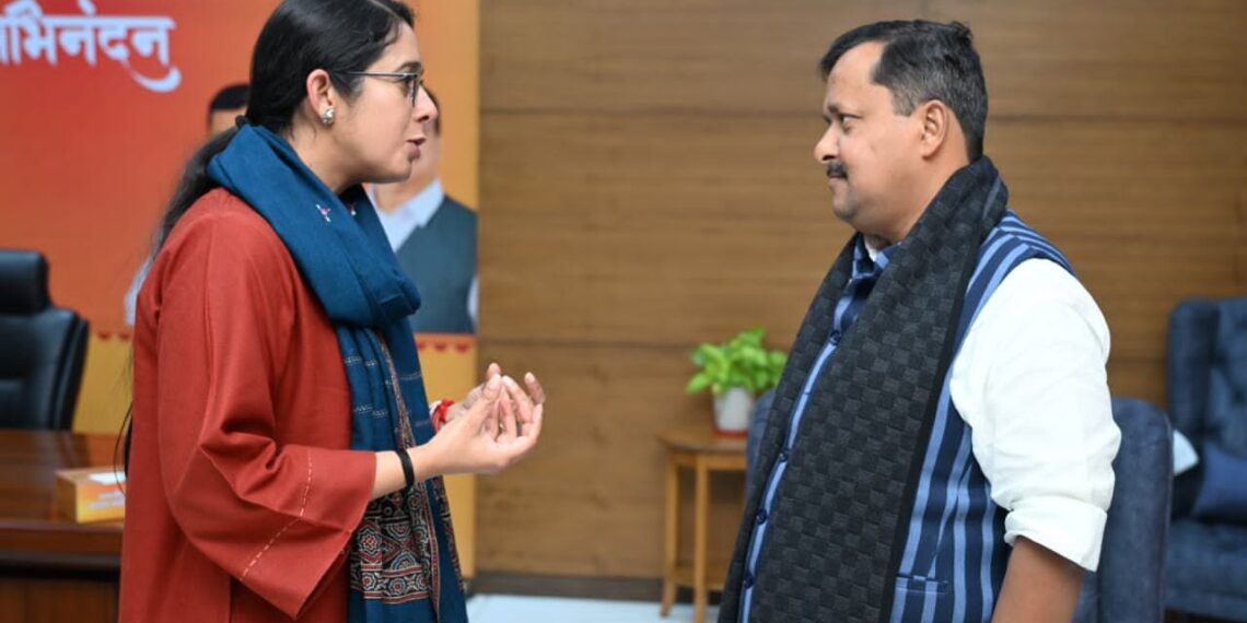 नेहा जोशी ने की राष्ट्रीय कार्यकारी अध्यक्ष से शिष्टाचार भेंट