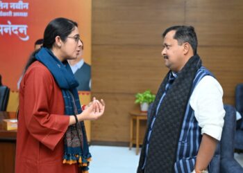 नेहा जोशी ने की राष्ट्रीय कार्यकारी अध्यक्ष से शिष्टाचार भेंट