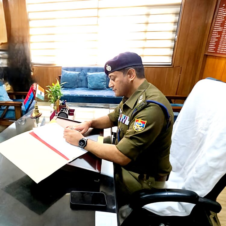 New SSP Takes Charge in Dehradun