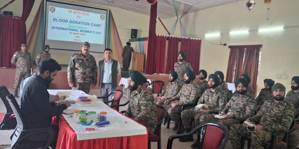 Blood Donation and Health Check-up Camp Organised on International Women’s Day