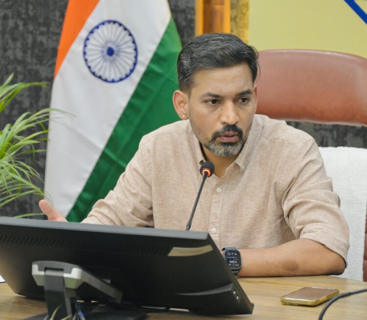 Dr. Ashish Chauhan Takes Charge as District Magistrate